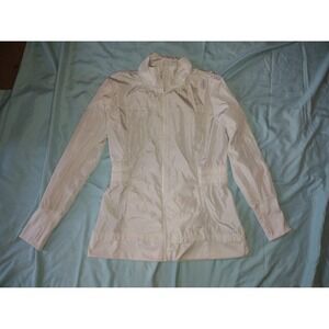 Apana women's white‎ active Jacket size medium